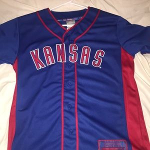 University of Kansas baseball jersey